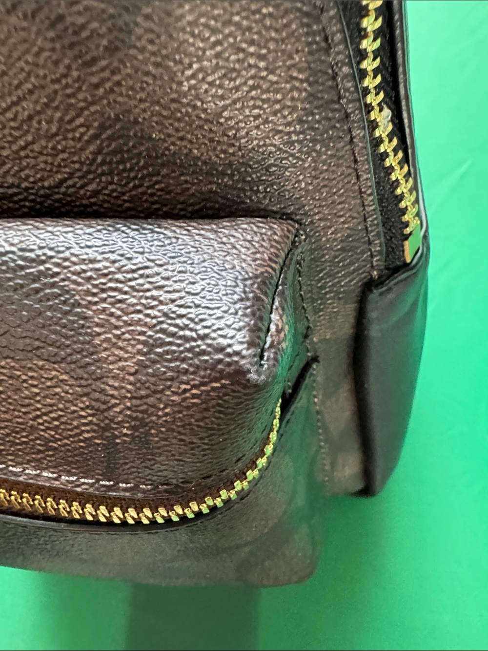 Coach Dark Brown Signature Mini Backpack 🎒 LIKE NEW!!! - Picture 12 of 13